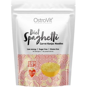 OstroVit Diet Spaghetti + Carrot / Keto-Friendly Low-Calorie Konjac Noodles [400 грама]