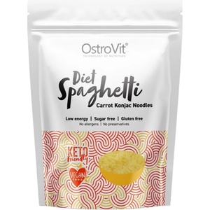 OstroVit Diet Spaghetti + Carrot / Keto-Friendly Low-Calorie Konjac Noodles [400 грама]