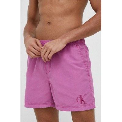 Calvin Klein Плувни шорти Calvin Klein в розово (KM0KM00806.PPYX)