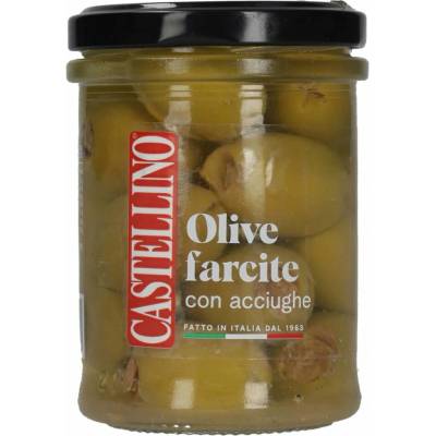 Castellino olivy plnené artičokmi 212 g