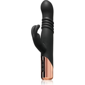 Rosy Gold Rabbit with Thrusting Function Black