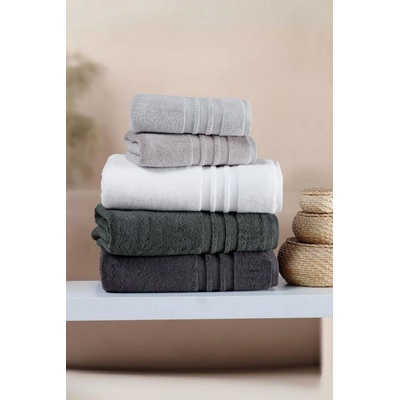 Ručník PRESTIGE 50 x 100 cm Černá antracit Soft Cotton