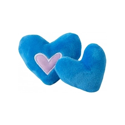 Rogz Catnip heart - Котешка плюшена играчка сърце с катнип , синьо