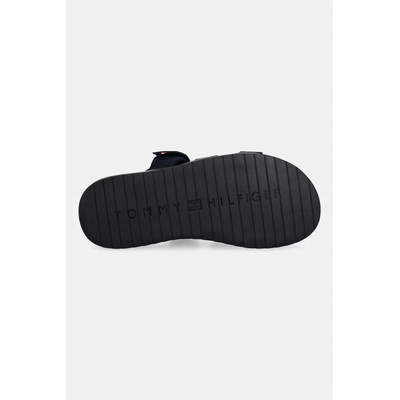 Tommy Hilfiger чехли мъжки от велур ADJUSTABLE PREMIUM SUEDE SANDAL (FM0FM05774)