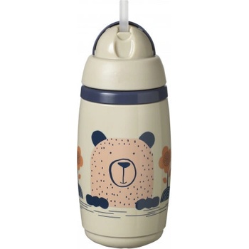 Tommee Tippee netečúci termohrnček Superstar so slamkou 266ml Grey