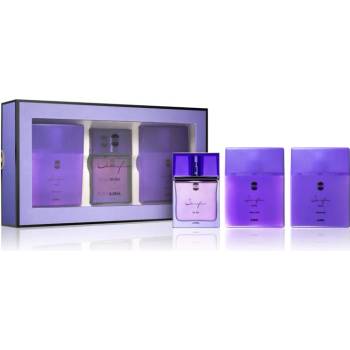 Ajmal Sacrifice for Her Подаръчен комплект, Eau de Parfum 50ml + Body lotion 225 ml + Shower gel 225ml, Жени