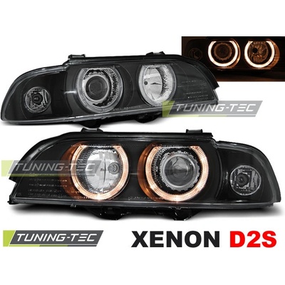 Tuning-Tec Přední čirá xenonová světla BMW 5 E39 (1995 - 2003) - xenon D2S - Angel Eyes – Sleviste.cz