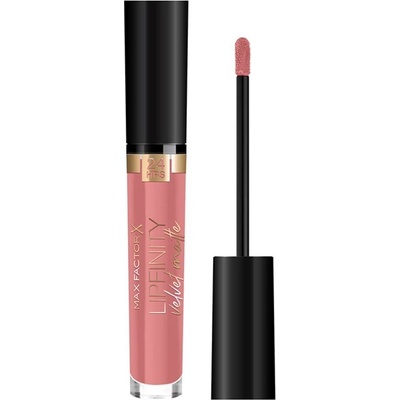 Max Factor Lipfinity Velvet Matte 24HRS tekutá matná rtěnka 045 Posh Pink 3,5 ml
