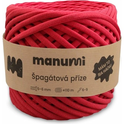 Manumi špagátová priadza červená - 1 ks