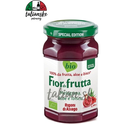 Rigoni di Asiago Džem Granátové jablko, Aloe, Ibištek BIO 250g