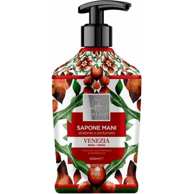 Lady Venezia hydratačné mydlo na ruky Rosa Mora 500 ml