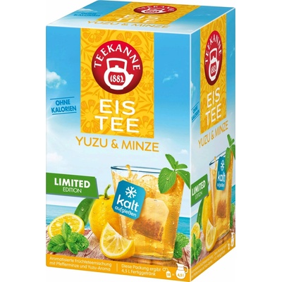 TEEKANNE Ice Tea Yuzu & Mint 18 čajových sáčků