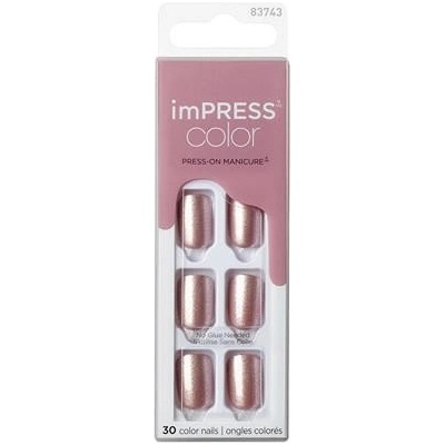 KISS imPRESS Color Paralyzed Pink 30 ks