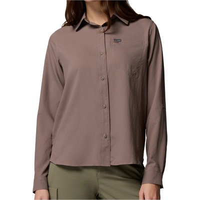 Columbia Дамска риза с копчета Columbia Women's Silver Ridge Utility II L/S Shirt - Iron (133-1385-0114)
