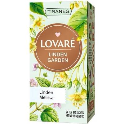 Lovare Bylinný čaj sypaný vreckový Lipová záhrada 24 x 1,5 g
