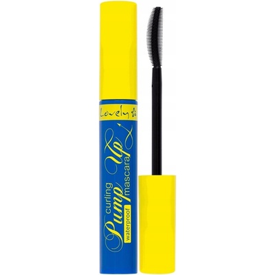 Lovely Pump Up Curling Waterproof Mascara Black vodeodolná riasenka 8 g