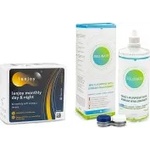 Lenjoy Monthly Day & Night (6 лещи) + Solunate Ⓢ Multi-Purpose 400 ml с кутия