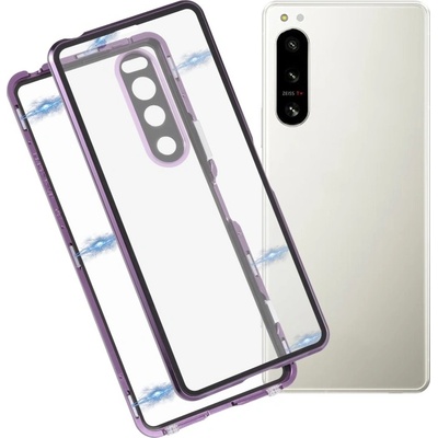 VSETKONAMOBIL 53991 Magnetický kryt 360 pre Sony Xperia 5 IV fialový