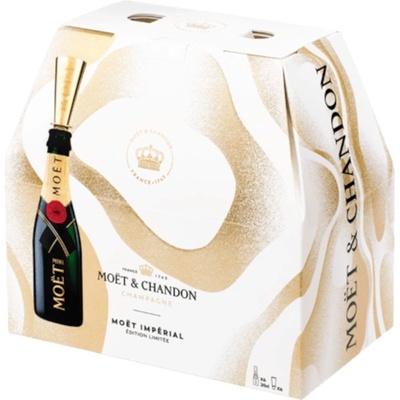 Moët & Chandon Brut Impérial Box 6 x 0,20 l (darčekové balenie 6 x násoska)