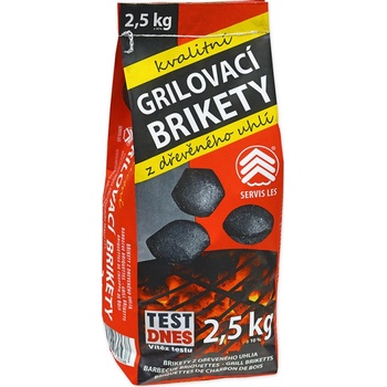 Servis Les grilovacie brikety 2,5 kg