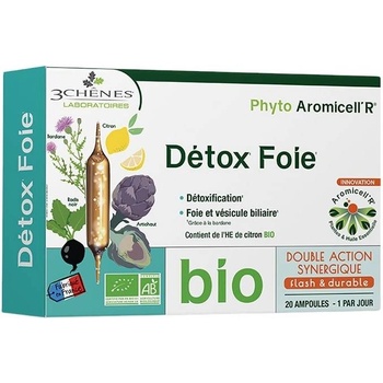 3 Chenes Био ампули за детокс на черния дроб, 20 броя, 3 Chenes (BIOFOI)