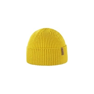 dětská pletená Merino čepice Kama B104 102 žlutá