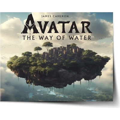 Sablio Plagát Avatar The Way of Water Lietajúce mesto - 90x60 cm