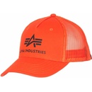 Alpha Basic Trucker Cap Oranžová