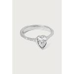 Guess пръстен дамски от неръждаема стомана CRYSTAL LOVE (JUBR06.363JW)