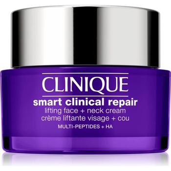 Image 1 of Clinique Smart Clinical Repair Lifting Face + Neck Cream подмладяващ крем за лице и шия 50ml