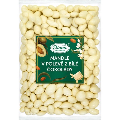 Diana Company Mandle v poleve z bielej čokolády 1000 g