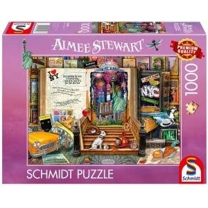 Schmidt Spiele Aimee Stewart: Memories of New York (1000 Pieces)