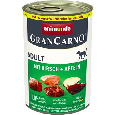 Animonda GranCarno Original Adult Jeleň s jablkom 400 g