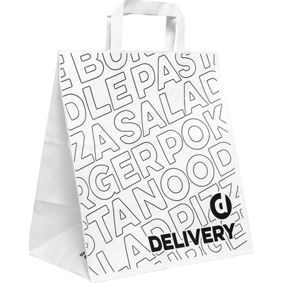 Exxprespack taška malá 25,5x17x28 70G/M2 Biela