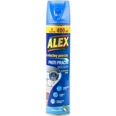 Alex proti prachu antistatický sprej na všetky povrchy 400 ml
