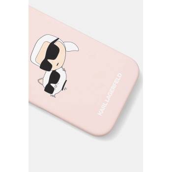 KARL LAGERFELD кейс за телефон iPhone 16 Pro (KLHMP16LSKCHPPLP)