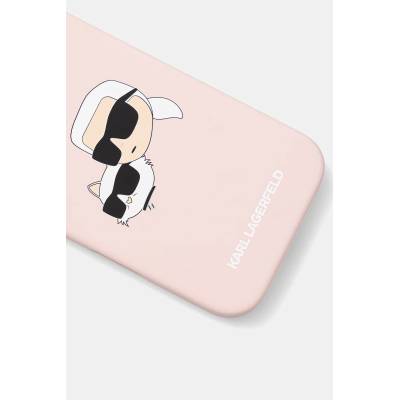 KARL LAGERFELD кейс за телефон iPhone 16 Pro (KLHMP16LSKCHPPLP)