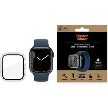 PanzerGlass Кейс PanzerGlass Full Body Case за Apple Watch 7 / 8 45 mm, прозрачен (5711724036590)