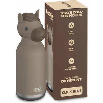Asobu Bestie Kôň so slamkou 460 ml