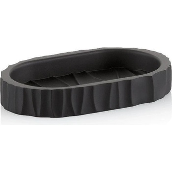 Kela Сапунерка от полирезин KELA Merida, черна (1120)