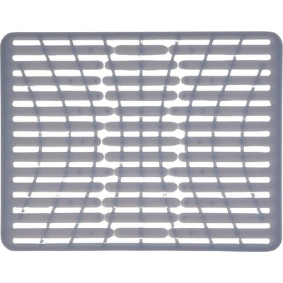 Podložka do dřezu GOOD GRIPS 41 x 32 cm, šedá, silikon, OXO – Zboží Dáma