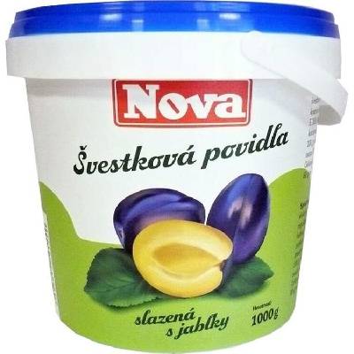 Nova Povidla švestková s jablky 1 kg