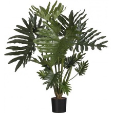 Umělý filodendron, v květináči, zelený, výška 85 cm