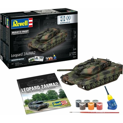 Revell Tank Leopard 2 A6MA2 70 Years Bundeswehr Gift Set Exclusive Edition 1:35