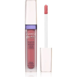 Claresa Care All Day Matte Mood Liquid Lipstick матиращо течно червило цвят 04 Overjoy 7ml