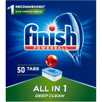 Finish All In One Deep Clean tabletky do umývačky 50 ks
