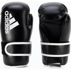 adidas Point Fight Боксови ръкавици Adikbpf100 черно и бяло ADIKBPF100