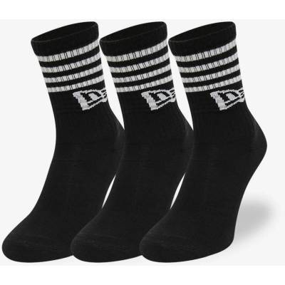 New Era Stripe Crew 3 Pack Black