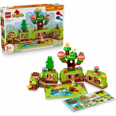 LEGO® DUPLO 10480 Les plný objavov s divokými zvieratkami
