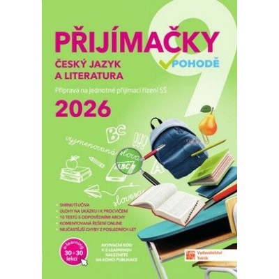 Přijímačky 9 Český jazyk a literatura + E-learning 2026 - Taktik